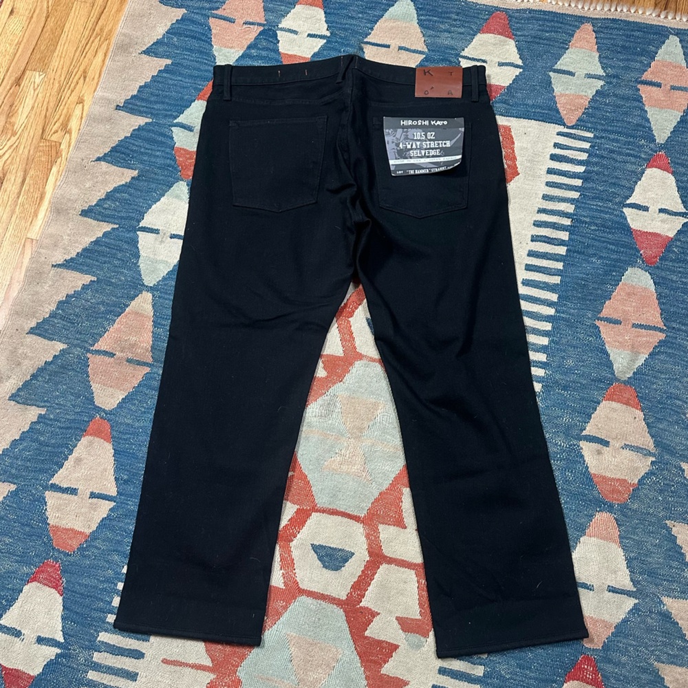 NWT Black - HIROSHI KATO
The Hammer Straight- Night 10.5oz Selvedge 38/28 - Picture 9 of 10